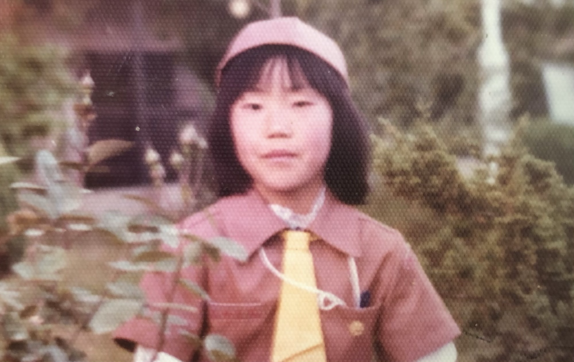 Young Eunea with hat